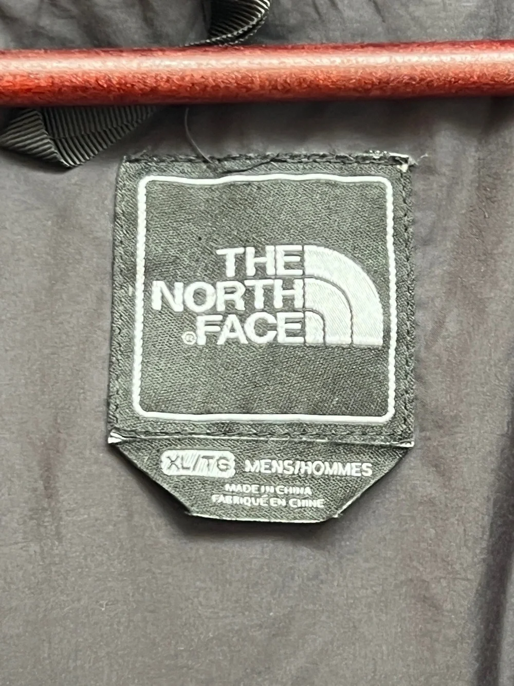 The North Face Men’s XL Black Goose Down Nuptse Puffer Jacket Full Zip A187